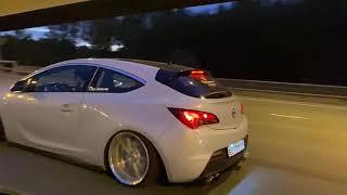 Opel Astra gtc j on the air Stance