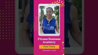 Fitness Business Academy Fast Track starts 4th November 