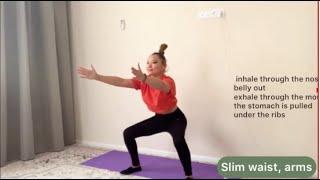 SLIM LEGS  and ARMS WORKOUT | HOW TO GET SLIM LEGS ? SLIM BODY, YOGA FOR SPINE |