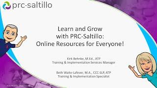 Learn and Grow with PRC Saltillo: Online Resources for Everyone!