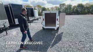 Carry-On 4x6 Enclosed Cargo Trailer