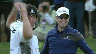 Zach Johnson holes sensational approach shot at World Challenge
