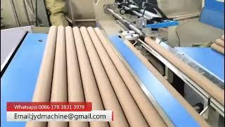 Automatic Kraft Paper Tube Re-Cutting Machine