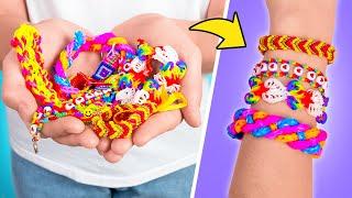 Comment fabriquer des bracelets d’amitié || 7 techniques incroyables par Sam le Slime