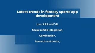 Latest Trends & Challenges in Fantasy Sports App Development | Fantasy Sports Tech