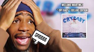 Listening to my first Melanie Martinez Album  "CRY BABY" (DELUXE EDITION)