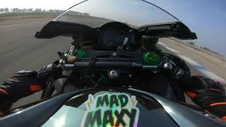 Ninja H2 Buttonwillow Racetrack - Group B - Session 1 #MaxyDaily