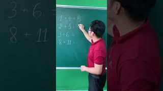 Thách đố toán học cùng thầy Cường nha các con #shorts