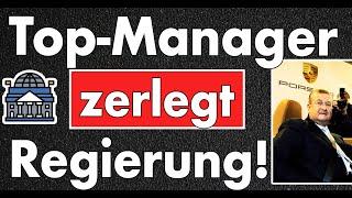 Top-Manager rechnet mit Ampel ab! Politiker sind Laien & Manager feige geworden!