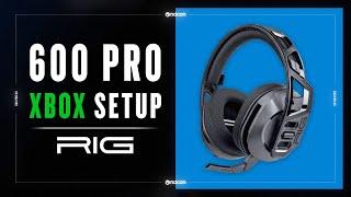 RIG 600 PRO HX Wireless Headset Setup for Xbox Series X and Xbox Series S