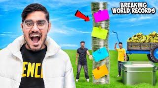 We Attempted 7 Guinness World Records | क्या हम वर्ल्ड रिकॉर्ड तोड़ पाएंगे?