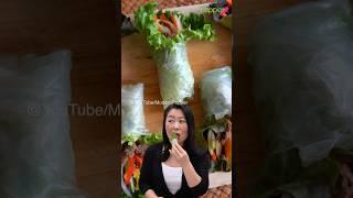 Korean BBQ Bulgogi Spring Rolls. 불고기 라이스페이퍼 쌈 #ricepaper #springroll #bulgogi