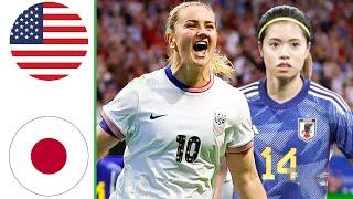 USA vs Japan| Highlights | Women's Friendly 2024