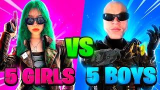 Can 5 Champion E GIRLS beat 5 Champion E BOYS? (Rainbow Six Siege)