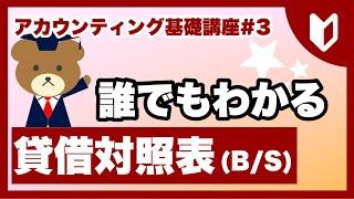 貸借対照表(BS)の基礎知識を一気に解説【MBA独学 - アカウンティング講座#3】