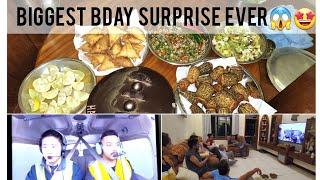 Can't believe he did this| Amazing Bday feast for my brother  #vlog #youtube #birthday #surprise