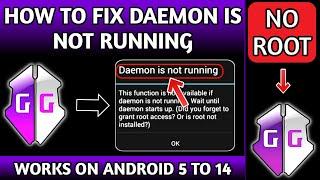 How to Fix Game Guardian Daemon Is Not Running | Works on All Android Versions!