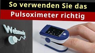 Wie verwende ich das Pulsoximeter richtig? | Tipps für genaue Pulsoximeter-Messwerte