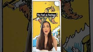 Tarot Cards as Feelings: The Fool #shorts #tarotcardmeaning #howdotheyfeel