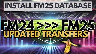 Playing FM25 on FM24! How to install the database