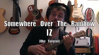 Somewhere Over the Rainbow (IZ) - Ukulele How to play - Tuto facile