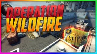 CS GO - Opening the New Operation Wildfire Case and Playing on Nuke 2! (CS GO Competitive Gameplay!)