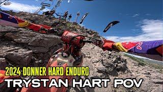 Trystan Hart POV, Presented by MOTOREX | 2024 Donner Hard Enduro First Lap