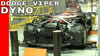 Dodge Viper Dyno Test Before Final Assembly