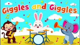 Fun Baby Cartoon Music Video | Giggles & Giggles Song  Cute & Engaging for Kids!