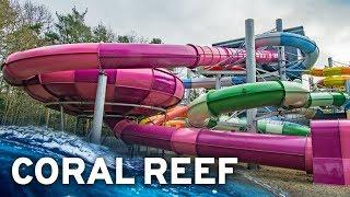 NEW WATERSLIDE TOWER NEAR LONDON: Coral Reef Waterworld Bracknell