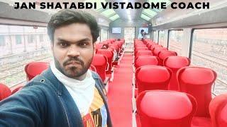 Ahmedabad to Kevadiya Jan Shatabdi Express Vistadome Coach Journey