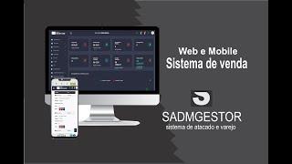 sistema de venda web e mobile SADMGESTOR