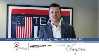 CCOE Olympic Vignette - Dr. John Shank, Colorado Center of Orthopaedic Excellence