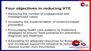 World Thrombosis Day 2014 Introduction