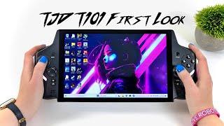 TJD T101 First Look, An All-New Fast, Ultra Large Screen Handheld! Hands-On