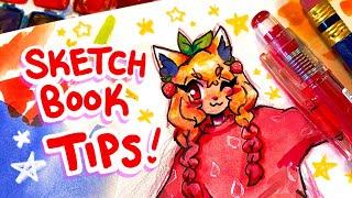  sketch with me | tips for how to keep a sketchbook 