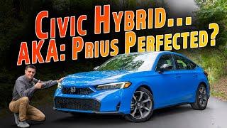 2025 Honda Civic Hybrid Hatchback | Quicker Than A Civic Si, Sips Fuel Like A Prius