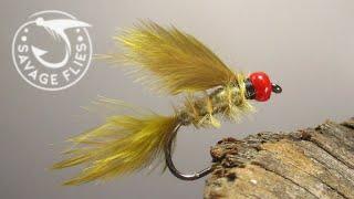 Tying a nymph from craft store materials