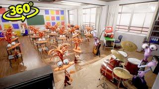 Inside Out 2 In School Music Lesson Real Life IN 360° Video | VR / 4K