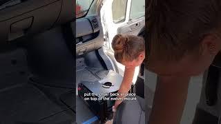 Scopema Swivel Seat Install | The Swivel Shop | Ram ProMaster Van Build Series