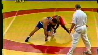 1994 - 90kg Commonwealth Games Wresting Final - Scott Bianco vs Victor Kodei