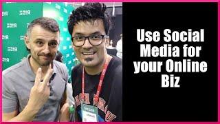 How to start an online business using social media - with Jitendra Vaswani