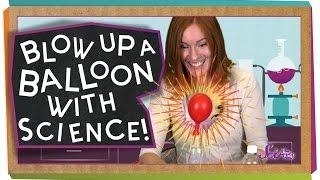 Blow Up A Balloon With Science! #sciencegoals