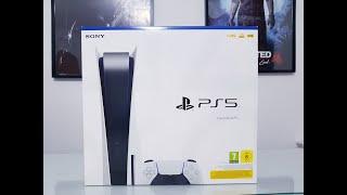 Playstation 5 Console unboxing