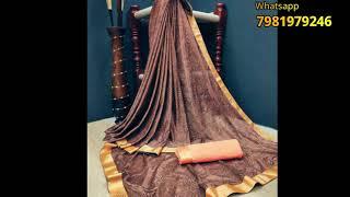 Latest New Trendy Attractive Women's Sarees | Anand Fashions