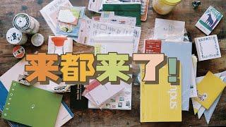 从日本回来的惊喜开箱！时隔三年，这位超级文具控又带回了什么文具？