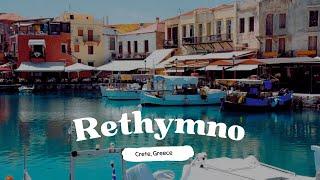 Walking Tour of Rethymno, Crete in 4K | Explore the Historic Charm of Crete ️️