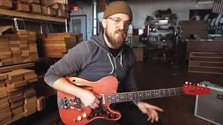 Joey Landreth and Seth Lee Jones at Mule HQ - learning the fretboard in open D