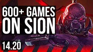 SION vs VLADIMIR (TOP) | 600+ games | EUW Master | 14.20