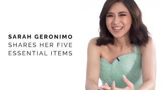 Sarah Geronimo Reveals Her 5 Essential Items